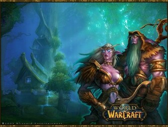Elves World Warcraft Wallpaper Night Jpg