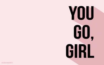Elegant Feminist Wallpaper Top