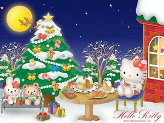 Hello Kitty Christmas Desktop Wallpaper Background