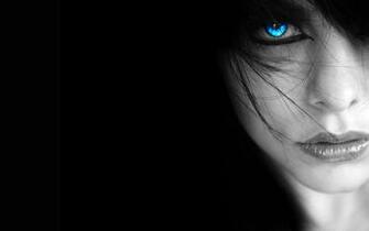 Wallpaper Section Ii Black And White HD Eyes