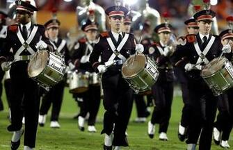 Ohio State The Marching Band Perform Before Orange