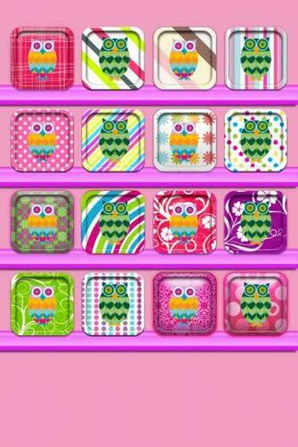 Cute Owls iPhone Ipod Background By Forever A Lone Wolf