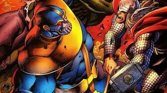Thor Marvel Comics Thanos Wallpaper Art HD