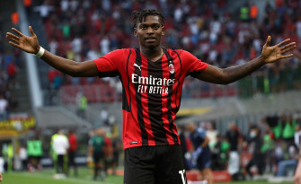 Rafael Le O Celebrating During Milan Lazio At Stadio San Siro On