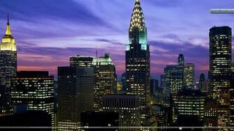 Midtown Skyline New York City Wallpaper