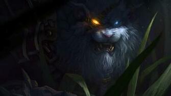 League Of Legends Rengar Spying Wallpaper Lolkafa
