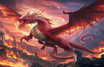 Red Dragon Gaming Wallpaper