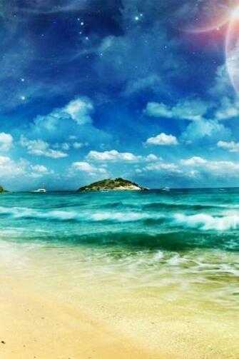 Beach Coast iPhone Wallpaper HD Ipod Touch Background