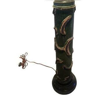 Designer Furniture Lighting Vintage Antique Wallpaper Table Lamp