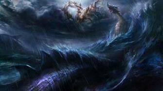 Sea Monster Wallpaper