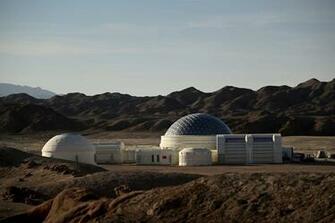 China S Fake Mars Base Camp Lets Visitors Explore Star Wars Style