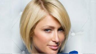 Paris Hilton Face Closeup At Catherine Ledner Photoshoot For Elle