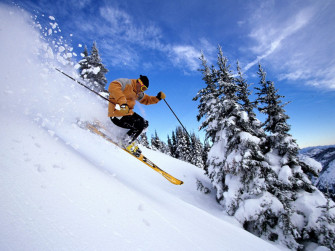 Extreme Skiing Wallpaper