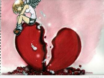 Broken Heart Sad Quotes With Pictures And Wallpaper HD