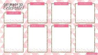 Easy Party Planning Desktop Organizer Big Dot Of