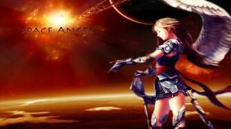 Angel Warrior Computer Wallpaper Desktop Background