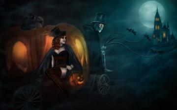 Halloween Witch Desktop Wallpaper Top