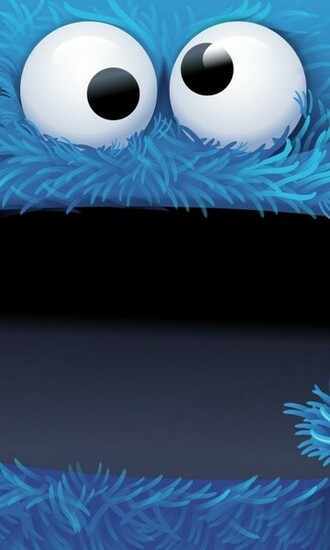 Cute Cookie Monster Wallpaper Monsters Bigface Cartoon