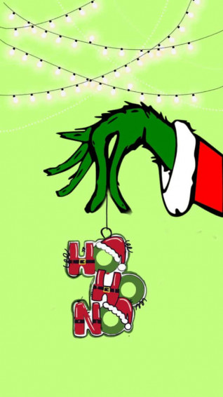 Upgrade To The Grinch S Phone This Christmas Wallpaper