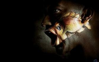 Wallpaper Gorgeous Body Painting On A Man S Face
