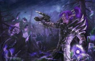 Wallpaper Wow Armor Magic Elves Men Warriors Fantasy Vdeo