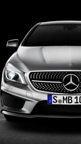 Mercedes Benz Cla Class Car Front iPhone 6s