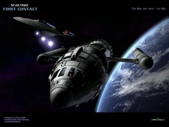 Star Trek Movies Wallpaper First Contact