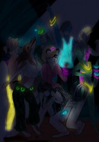 Furry Rave Wallpaper