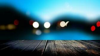 Pier In Night HD Wallpaper Theme Bin Customization