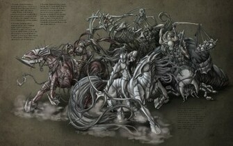 Four Horsemen Of Apocalypse By Bigtaki