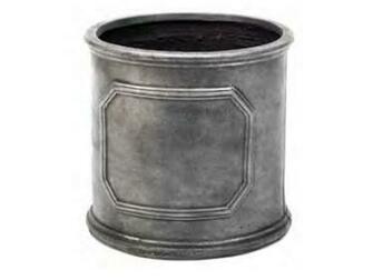Apta Lead Lite Polished Cylinder Planter Taskers The Home Store