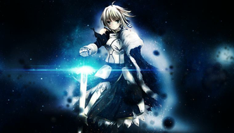 Fate Stay Night Saber By Lkoizumil Customization Wallpaper Fantasy