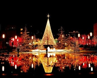 New York Night Christmas Time Winter Wallpaper