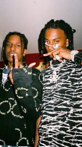 Asap Rocky X Playboycarti Wallpaper Art