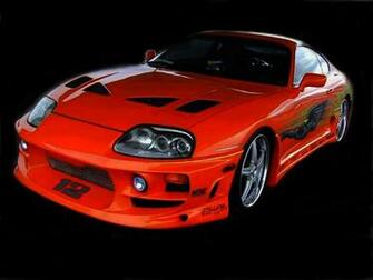 New Toyota Supra Background Wallpaper