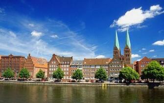 Trave River Germany Wallpaper HD