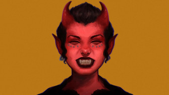 Devil Girl Wallpaper