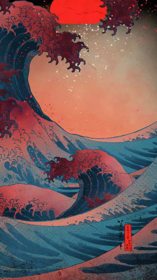 iPhone Pro Max Dynamic Island Ocean Wallpaper