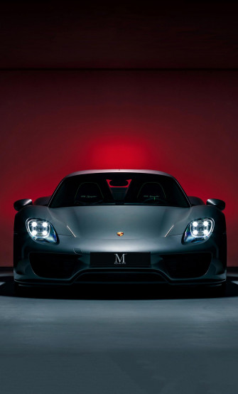 Porsche Spyder iPhone HD 4k Wallpaper
