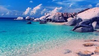 Beautiful Beach Background HD Wallpaper