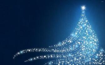 Sparkling Christmas Tree Wallpaper Holiday