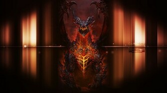 Deathwing Wallpaper Hearthstone Alamuerte By Duskmtwalker On