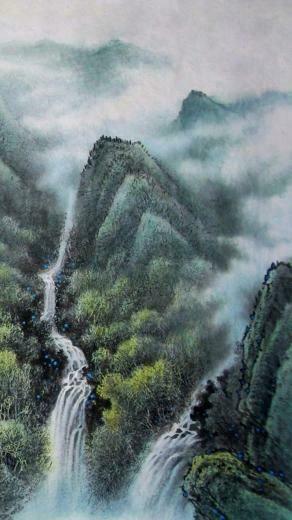 Chinese Landscape Painting iPhone Wallpaper HD