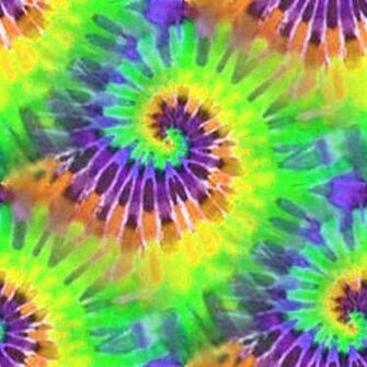Orange Purple Green Tie Dye Seamless