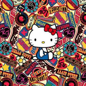 Hello Kitty Pink iPad Wallpaper iPhone Fan Site