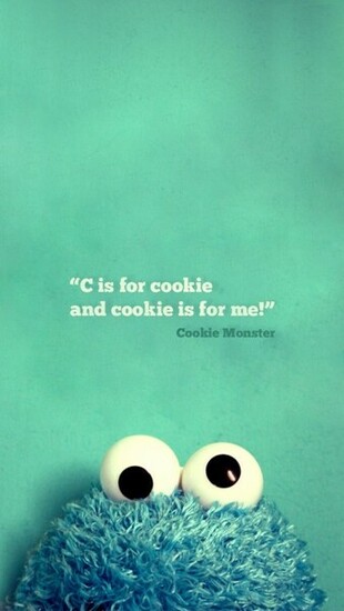 Cookie Monster iPhone Wallpaper Area HD