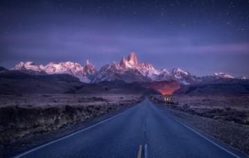 Wallpaper Road Mountains Argentina Patagonia