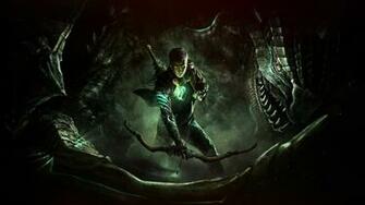 Archer Dragon Green Bow Sword Warrior Xbox 4k 5k Pc
