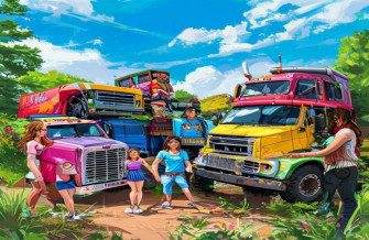 Girls And Trucks Wallpaper