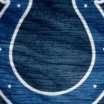 Indianapolis Colts Blue Weathered Wood Wallpaper For Apple iPad Mini